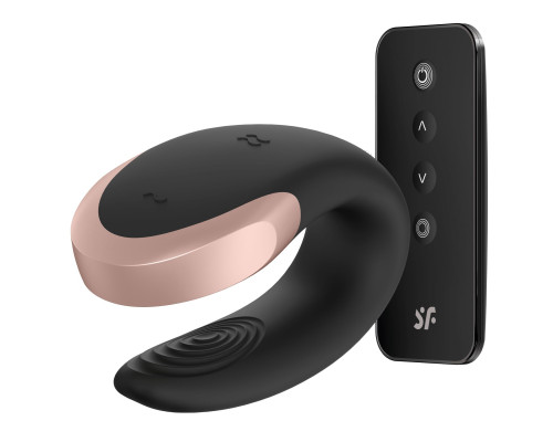 Смарт-вібратор для пар Satisfyer Double Love (Black)
