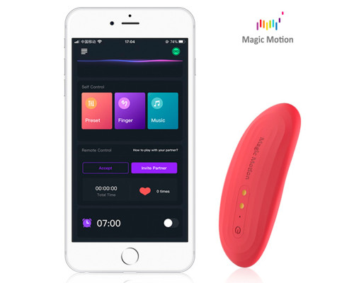 Смарт-вібратор у трусики Magic Motion Nyx Red