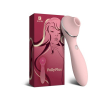 Вакуумний вібратор KISTOY Polly Plus Pink