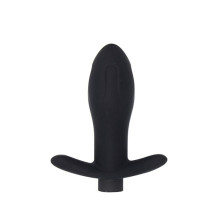 Анальна пробка з вібрацією MAI Attraction Toys №87 Black перезаряджаєма, длина 11см, диаметр 3,5см