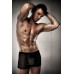 Чоловічі шортики в сіточку Passion 004 SHORT black L/XL