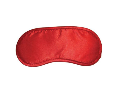 Маска на глаза Sex And Mischief - Satin Red Blindfold, тканевая, красная