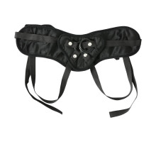Трусы для страпона Sportsheets - SizePlus Beginners Black, широкий пояс, комфортные