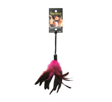 Метелочка-щекоталка Sportsheets - PLEASURE FEATHER ROSE на веревочной петле