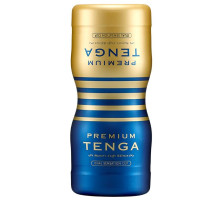 Мастурбатор Tenga Premium Dual Sensation Cup, двосторонній, з двома незалежними каналами