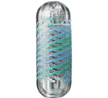 Мастурбатор Tenga Spinner 04 Pixel Cool Edition з пружною стимулювальною спіраллю всередині