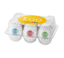 Набір мастурбаторів-яєць Tenga Egg New Standard Pack (6 яєць)
