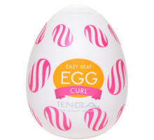 Мастурбатор-яйце Tenga Egg Curl з рельєфом із шишечок