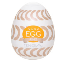 Мастурбатор-яйце Tenga Egg Ring з асиметричним рельєфом