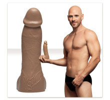 Фалоімітатор Fleshlight Guys: Johnny Sins Dildo, за зліпком пеніса, лисий з Браззерс