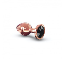 Металева анальна пробка із прикрасою у вигляді кристалу Dorcel - Diamond Plug M
