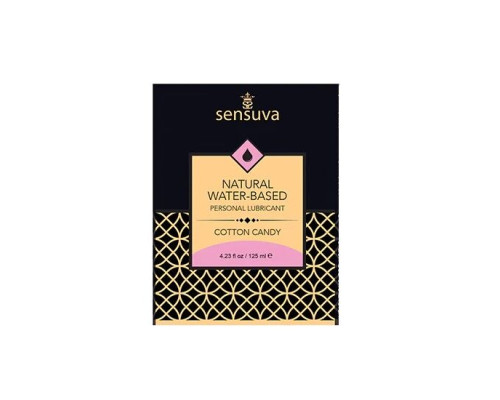Пробник Sensuva – Natural Water-Based Cotton Candy (6 мл)
