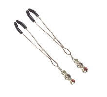 Затискач для сосків Art of Sex - Nipple Clamps Lovely Grey