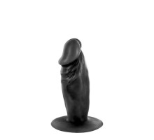 Фалоімітатор Real Body — Real Tim Black, TPE, діаметр 3,4 см