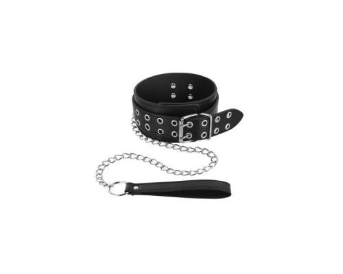 Нашийник з повідцем Fetish Tentation Eyalets and Leash