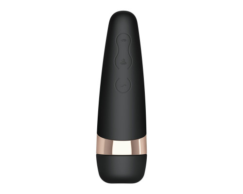 Вакуумний кліторальний стимулятор Satisfyer Pro 3 Vibration з вібрацією та дуже м’яким кінчиком