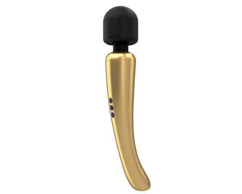 Потужний вібромасажер Dorcel Megawand Gold (м'ята упаковка!!!)