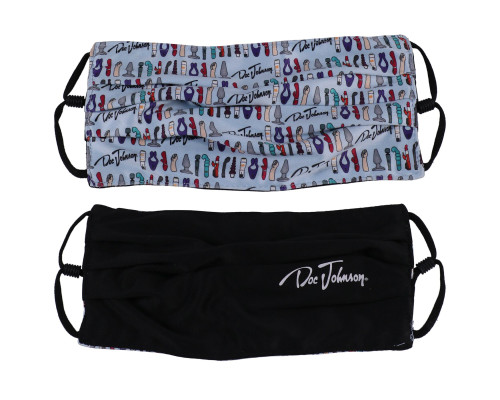 Двостороння маска Doc Johnson DJ Reversible and Adjustable face mask
