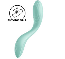 Вібратор із перлинною стимуляцією точки G Satisfyer Rrrolling Pleasure Mint