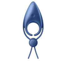 Ерекційне віброкільце-ласо з регулюванням розміру Satisfyer Sniper Blue