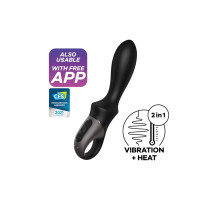 Смарт-вібратор для простати Satisfyer Heat Climax, підігрів до 40°
