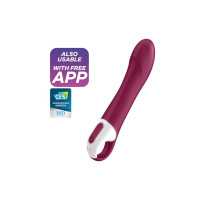 Смарт-вібратор точки G Satisfyer Big Heat з функцією підігріву