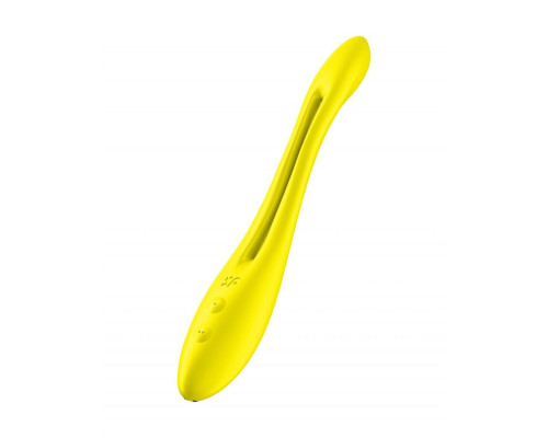 Універсальний гнучкий вібратор для пар Satisfyer Elastic Game Yellow