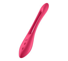 Універсальний гнучкий вібратор для пар Satisfyer Elastic Joy Red