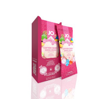 Набір лубрикантів Foil Display Box – JO H2O Lubricant – Cotton Candy – 12 × 10ml
