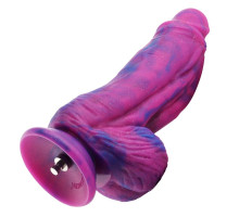 Фалоімітатор для секс-машин Hismith 9.45″ Silicone Fantasy Series Dildo, система кріплення KlicLok