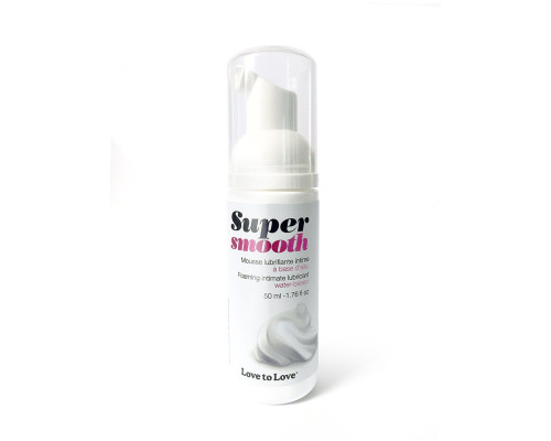 Розпродаж!!! Піноподібна змазка на водній основі Love To Love SUPER SMOOTH (50 мл) (термін 07.2024)
