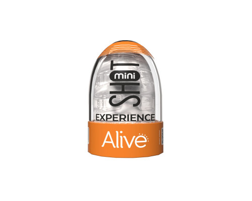 Мінімастурбатор Alive Mini Masturbator (Transparent)