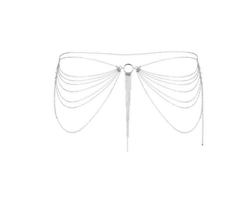 Ланцюжок трусики або ліф Bijoux Indiscrets Magnifique Waist Chain - silver, прикраса на тіло