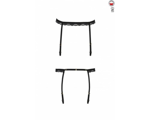 Трусики стрепи Passion Exclusive SHELLY THONG XXL/XXXL, black