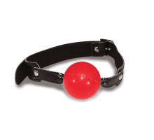 Классический кляп с шариком Sex And Mischief - Solid Red Ball Gag