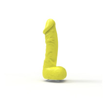 Мило у формі пеніса Pure Bliss BIG Yellow, крафтове мило-член, натуральне