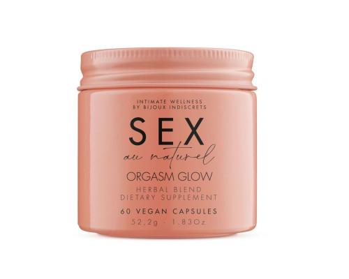 Натуральна харчова добавка для підвищення лібідо Bijoux Indiscrets Sex au Naturel — Orgasm Glow