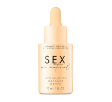 Відновлювальні краплі для масажу Bijoux Indiscrets Sex au Naturel — Revitalizing Massage Drops