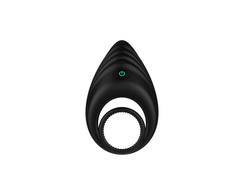 Ерекційне віброкільце Nexus Enhance Vibrating Cock and Ball Ring, подвійне