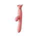 Вібратор з підігрівом та вакуумною стимуляцією клітора Zalo - ROSE Vibrator Strawberry Pink