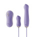 Набір 3в1 Zalo – UNICORN Set Violet, віброяйце, пульсатор, вакуумний стимулятор