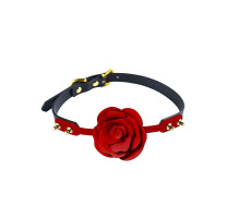 Розкішний кляп у вигляді троянди Zalo - Rose Ball Gag, подвійне використання