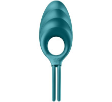 Ерекційне віброкільце-ласо Satisfyer Swordsman Green, міцна фіксація, 10 режимів, потужний мотор