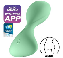 Анальна смарт-пробка з вібрацією Satisfyer Trendsetter Green