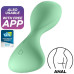 Анальна смарт-пробка з вібрацією Satisfyer Trendsetter Green