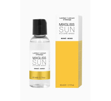 Лубрикант на силиконовій основі MixGliss SUN MONOI (50 мл) з ароматом олії Маноі