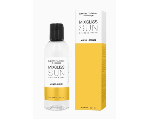 Лубрикант на силіконовій основі MixGliss SUN MONOI (100 мл) з ароматом олії моноі