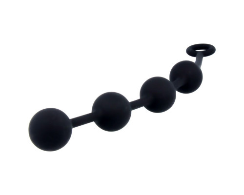 Анальні кульки Nexus Excite Large Anal Beads, силікон, макс. діаметр 3 см