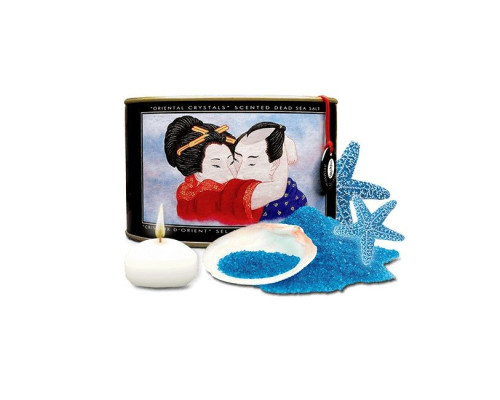 Сіль для ванни Shunga Oriental Crystals Bath Salts – Ocean Breeze (600 г), сіль Мертвого моря