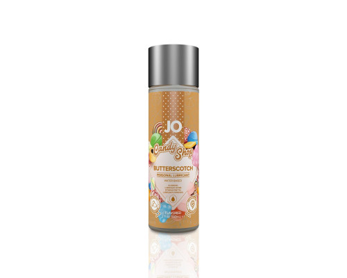 Лубрикант на водній основі JO H2O — Candy Shop — Butterscotch (60 мл) без цукру та парабенів
